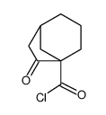 6-oxobicyclo[3.2.1]octane-5-carbonyl chloride结构式