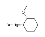 (+/-)-trans-2-methoxy-cyclohexylmercury (1+), bromide结构式