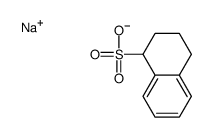 sodium tetrahydronaphthalene-1-sulphonate结构式