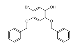 2,4-bis(benzyloxy)-5-bromophenol结构式