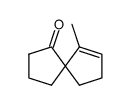 6-methylspiro[4.4]non-6-en-1-one结构式