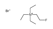 triethyl(2-fluoroethyl)azanium,bromide结构式