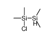 chloro-dimethylsilyl-dimethylsilane结构式