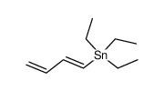 1-Triethylstannyl-butadien-1,3 Structure