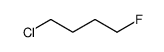 1-chloro-4-fluorobutane structure