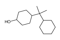 4-(1-cyclohexyl-1-methyl-ethyl)-cyclohexanol结构式