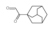 2-(1-adamantyl)-2-oxo-acetaldehyde Structure