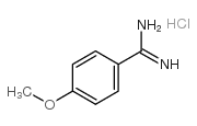 4-甲氧基苯甲脒盐酸盐结构式