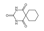 2,4-diaza-spiro[5.5]undecane-1,3,5-trione Structure