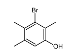 3-bromo-2,4,5-trimethylphenol结构式