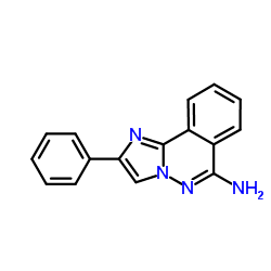 2-PHENYL-IMIDAZO[2,1-A]PHTHALAZIN-6-YLAMINE结构式