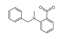 2-Nitro-N-benzyl-N-methylanilin结构式