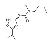 1-butyl-3-(5-tert-butyl-1,2-oxazol-3-yl)-1-ethylurea Structure