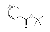 tert-butyl 3-amino-2-formamidoprop-2-enoate Structure