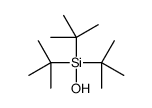 tritert-butyl(hydroxy)silane Structure