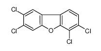 2,3,6,7-tetrachlorodibenzofuran structure