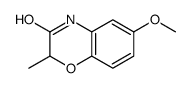 6-METHOXY-2-METHYL-2H-BENZO[B][1,4]OXAZIN-3(4H)-ONE结构式