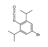 5-bromo-2-isocyanato-1,3-di(propan-2-yl)benzene Structure