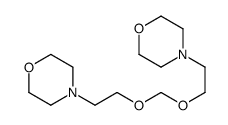 4-[2-(2-morpholin-4-ylethoxymethoxy)ethyl]morpholine结构式