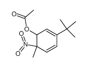 5-tert-Butyl-2-methyl-2-nitro-1,2-dihydrophenylacetat Structure