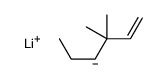 lithium,3,3-dimethylhex-1-ene结构式