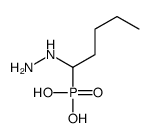 1-hydrazinylpentylphosphonic acid Structure