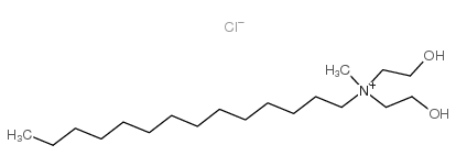 BIS-(2-HYDROXYETHYL)METHYL-TETRADECYLAMMONIUM CHLORIDE picture