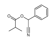 [cyano(phenyl)methyl] 2-methylpropanoate Structure