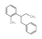 N-benzyl-N-ethyl-2-methyl-aniline Structure