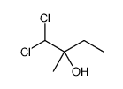 1,1-dichloro-2-methylbutan-2-ol Structure