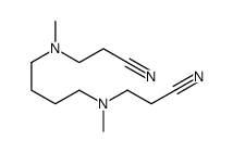 3-[4-[2-cyanoethyl(methyl)amino]butyl-methylamino]propanenitrile Structure