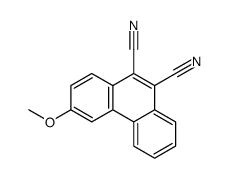 3-methoxyphenanthrene-9,10-dicarbonitrile Structure