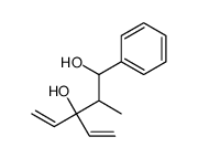 3-ethenyl-2-methyl-1-phenylpent-4-ene-1,3-diol Structure