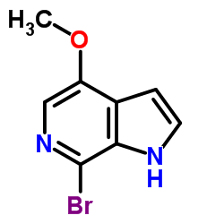 7-溴-4-甲氧基-1H-吡咯并[2,3-c]吡啶图片
