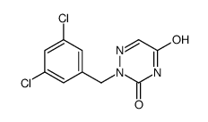 2-[(3,5-dichlorophenyl)methyl]-1,2,4-triazine-3,5-dione Structure