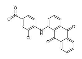 1-(2-chloro-4-nitroanilino)anthracene-9,10-dione Structure