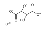 CHROMIUM TARTRATE structure