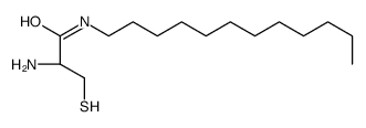 (2R)-2-amino-N-dodecyl-3-sulfanylpropanamide Structure