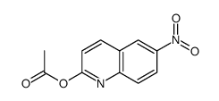 6-Nitro-2-acetoxyquinoline Structure
