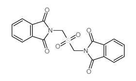 1H-Isoindole-1,3(2H)-dione,2,2'-[sulfonylbis(methylene)]bis- (9CI) Structure