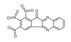 1,2,3-trinitroindeno[1,2-b]quinoxalin-11-one结构式