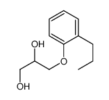 3-(o-Propylphenoxy)-1,2-propanediol structure