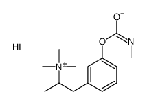 trimethyl-[1-[3-(methylcarbamoyloxy)phenyl]propan-2-yl]azanium,iodide Structure
