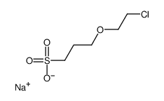 SODIUM 3(2-CHLOROETHOXY)PROPANE-1-SULFONATE, TECH结构式