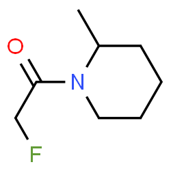 2-Pipecoline, 1-(fluoroacetyl)- (7CI,8CI) Structure