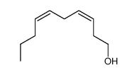 (Z,Z)-3,6-decadien-1-ol Structure