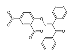 Benzil-α-anti(CO)-[O-(2,4-dinitrophenyl)-monoxim] Structure