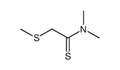 N,N-dimethyl-2-methylsulfanylethanethioamide Structure