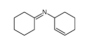 N-cyclohex-2-en-1-ylcyclohexanimine结构式