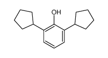 2,6-dicyclopentylphenol Structure